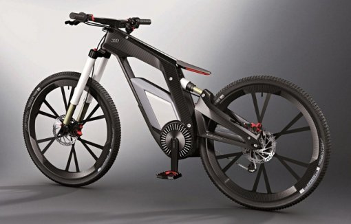 아우디 전기자전거(E-bike) 콘셉트. 사진=ubergizmo