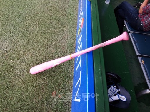 이승엽의 분홍배트. 스포츠동아DB