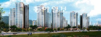 한강신도시 롯데캐슬 투시도.