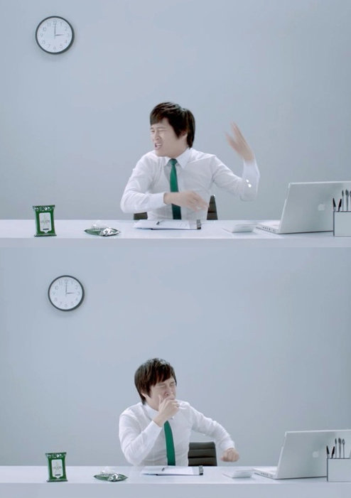 차태현 애드리브 영상 화제