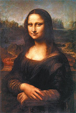 레오나르도 다빈치의 ‘모나리자’.