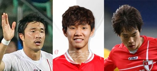 (왼쪽에서부터)박종우-이종원-한지호. 스포츠동아DB