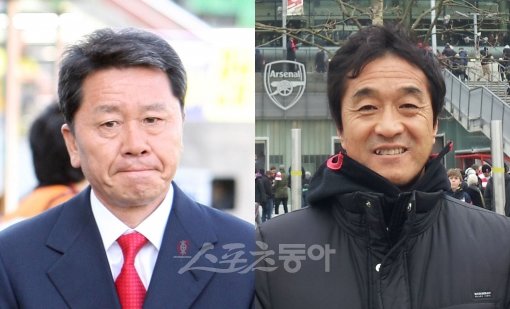 정해성 전남 감독-이영진 전 대구 감독. 스포츠동아DB