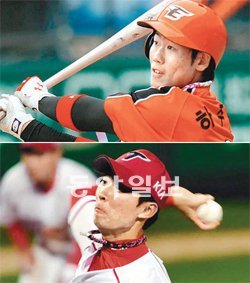 하주석 (위), 박지훈 (아래)