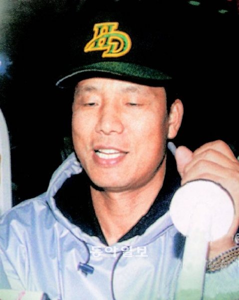 2000년 현대 유니콘스 타격코치 김용달. 동아일보DB