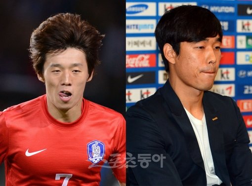 김보경(왼쪽)-박주영. 스포츠동아Db