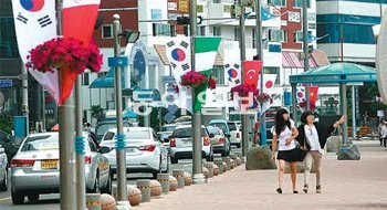 22일부터 시작되는 라이온스 부산세계대회를 앞두고 부산시내 분위기가 달아오르고 있다. 부산시 제공