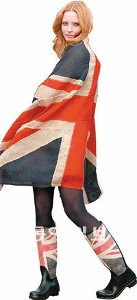 런던 올림픽이 열리는 올해에는 영국 국기 디자인을 본뜬 제품이 주목받고 있다. 헌터 제공