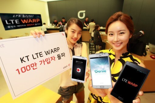 KT의 LTE WARP 가입자가 최근 100만 명을 돌파하는 등 2011년 7월 서비스를 시작한 국내 LTE 이용자가 어느덧 
700만 명에 이르렀다. 그동안 망구축 경쟁을 벌여온 이동통신사들은 하반기 새로운 LTE 서비스로 경쟁에 나선다. 사진제공｜KT