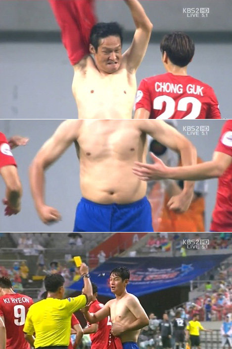 최용수 세리머니(사진= 방송 캡처)