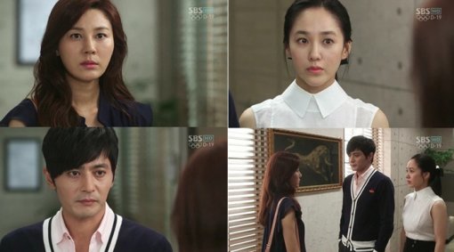 김도진(장동건)의 옛 연인과 마주하게 된 서이수(김하늘)