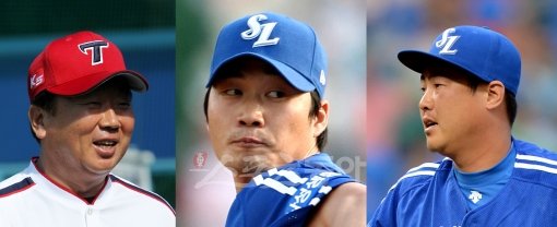 (왼쪽에서부터)선동열-오승환-안지만. 스포츠동아DB