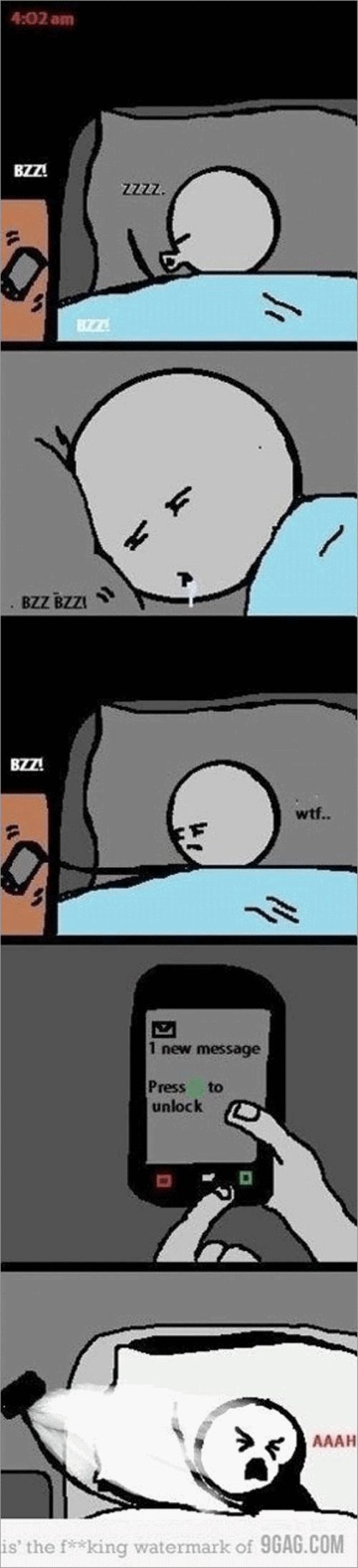 새벽 문자 공감(출처= 커뮤니티 게시판)