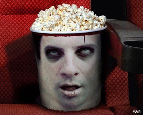좀비 팝콘(출처= 커뮤니티 게시판)
