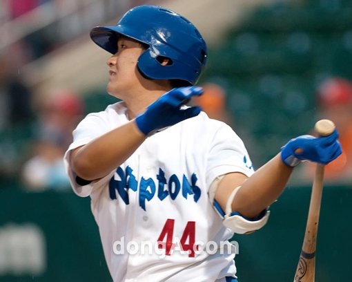 LA 다저스 산하 마이너리그 루키 리그팀인 오그던 랩터스의 한국인 유망주 남태혁. 남태혁 제공