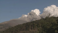 日 가고시마 화산 폭발