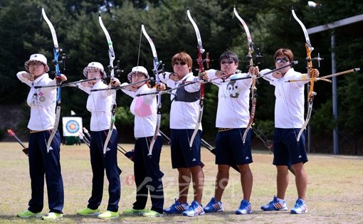 올림픽 양궁대표팀. 스포츠동아DB