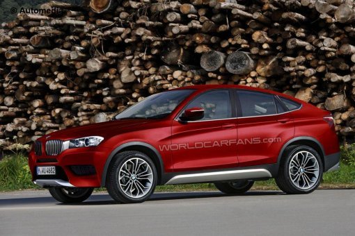 2015년 형 BMW X4 렌더링. 사진=월드카팬스