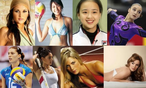 레린, 아사오, 손연재, 알리야, 프란체스카, 엘리슨, 멜라니, 빅토리아(왼쪽 위부터 시계방향, 사진= 동방체육, 동아일보DB)