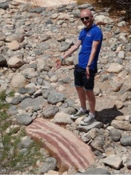 ▲거대 삼겹살 포착