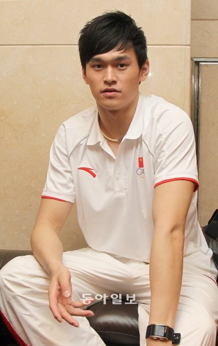 쑨양. 동아일보DB