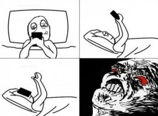 ‘자기 전 휴대폰 공감’