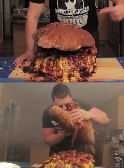 출처= ‘11만kcal 버거’ 영상 캡처