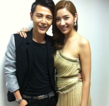 손견-한채영 (사진= 손견 트위터)