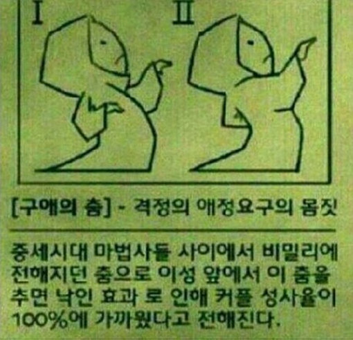 ‘애인 만드는 춤’