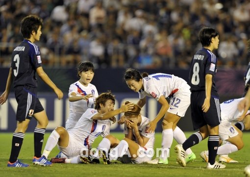 2012년 8월 30일 한국 vs 일본. 사진제공｜대한축구협회