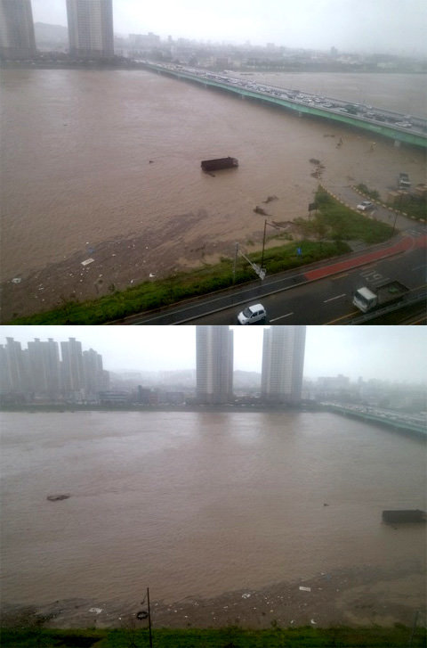 ‘포항 형산강 홍수보’