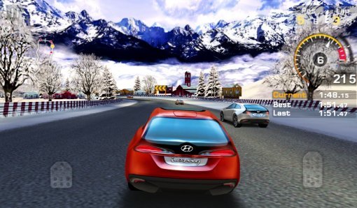 현대자동차는 세계적 모바일 게임회사 ‘게임로프트’와 함께 개발한 고화질 모바일 레이싱 게임 ‘GT 레이싱: 현대 아카데미(GT Racing: Hyundai Academy)’를 출시한다고 18일 밝혔다. 구글 플레이 스토어(Play Store)를 통해 출시되는 이번 게임은 20일(목)부터 전세계 안드로이드 OS 이용자들에게 무료로 배포된다.