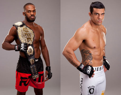 존 존스(왼쪽)와 비토 벨포트