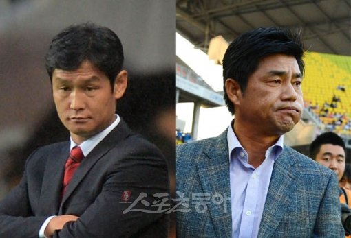 서울 최용수감독(왼쪽)-수원 윤성효감독. 스포츠동아DB