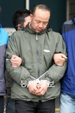 1심에서 사형을 선고받은 조선족 오원춘.