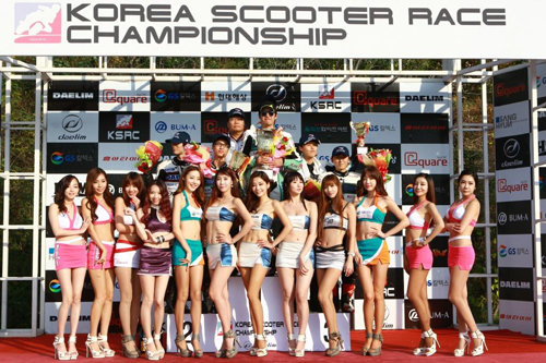 <사진 설명: KSRC 2012시즌 VJF250 시상식>