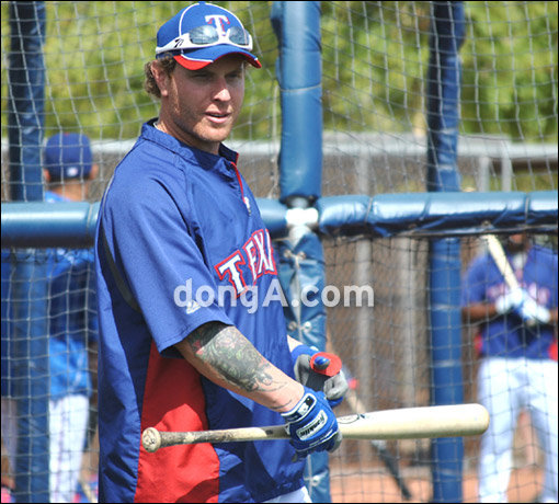 텍사스 레인저스 조시 해밀턴. 동아닷컴DB