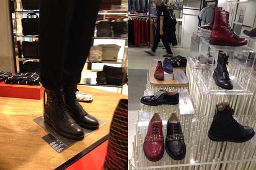 <파리 쁘렝탕 백화점 티오도 디스플레이 이미지>