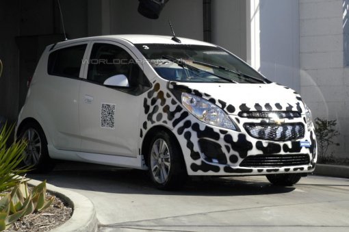 2014년 형 쉐보레 EV 프로토타입 스파이 샷. 사진= 월드카팬스