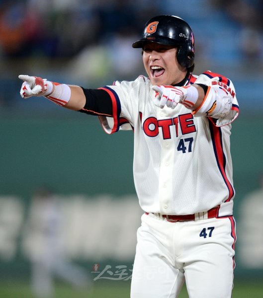 롯데 강민호. 스포츠동아DB