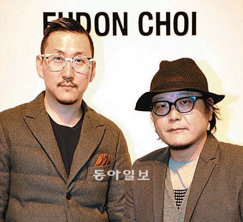 제일모직이 후원하는 제8회 삼성패션디자인펀드 수상자로 선정된 최유돈 씨(왼쪽)와 최철용 씨. 제일모직 제공