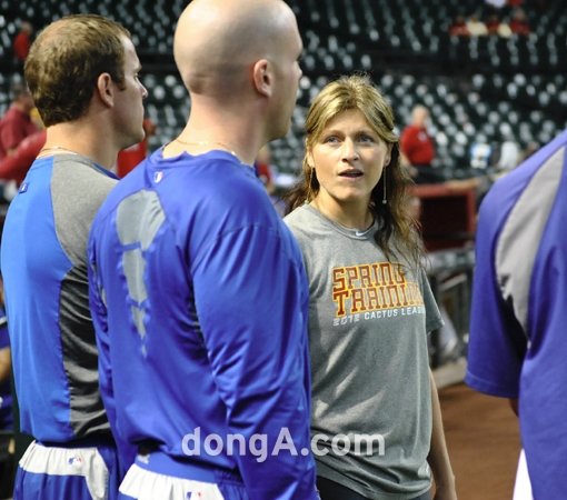 수 팔소니 LA 다저스 수석트레이너. 동아닷컴DB