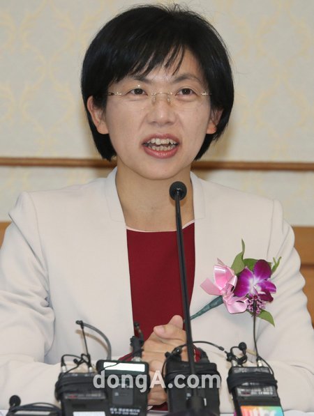 통합진보당 이정희 대선후보. 동아일보 DB