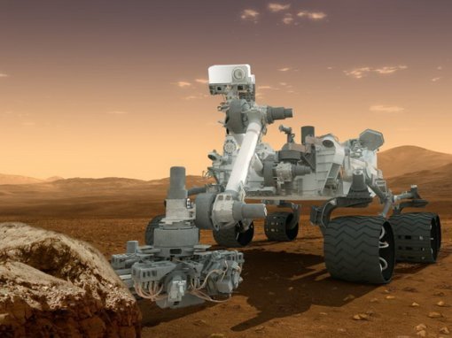 화성 무인탐사로봇 큐리오시티 (사진= 나사)
