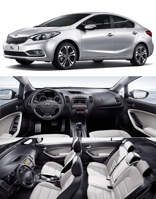 K3는 준중형 세단을 뛰어넘는 스타일과 성능으로 출시 12일 만에 1만대 계약을 돌파하며 돌풍을 일으키고 있다. 특히 안정적인 직진 주행 성능과 탄탄한 서스펜션을 바탕으로 한 코너링이 일품이다. 사진제공｜기아자동차