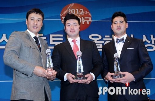 (왼쪽에서부터)이승엽-박병호-장원삼. 사진제공｜스포츠코리아
