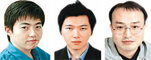 남윤서, 이진석, 박창규 기자(왼쪽부터).