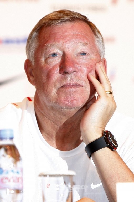 알렉스 퍼거슨 맨유 감독.