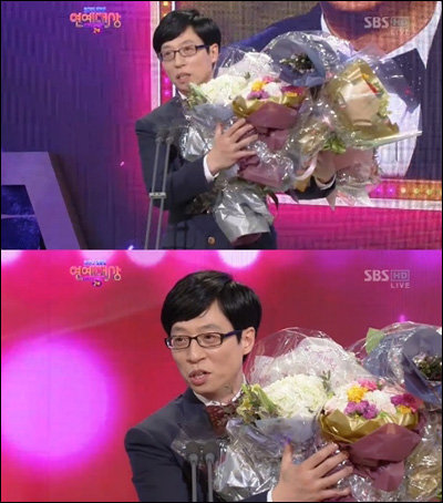 ‘SBS 연예대상 최고의 1분’은 국민MC 유재석의 대상 2연패 순간으로 나타났다. ‘유재석 대상 2연패’ 순간 시청률은 22.2%까지 치솟았다.