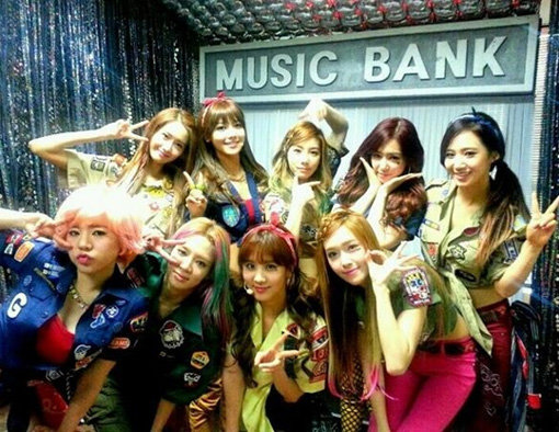 소녀시대 강남 라이브 개최.